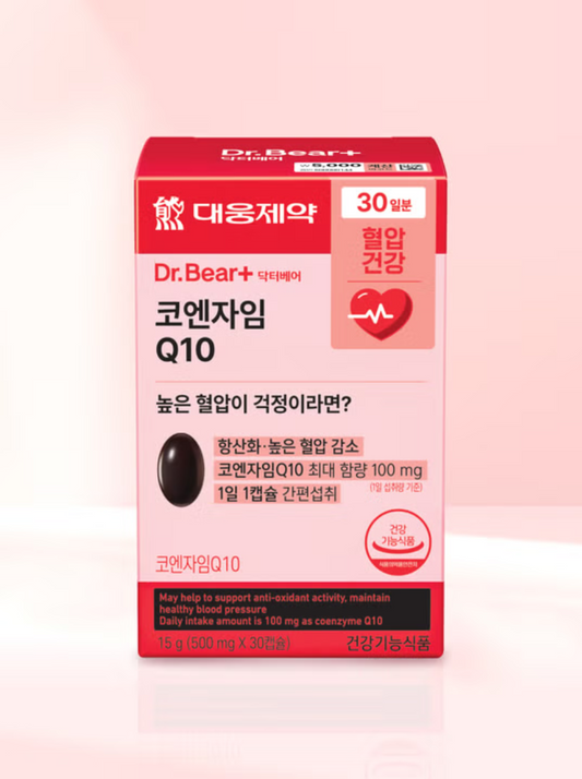 💊 BEST 대웅제약 코엔자임 Q10 30캡슐 (30일분) / BEST Daewoong Coenzyme Q10 30 Capsules (30 Days Supply)