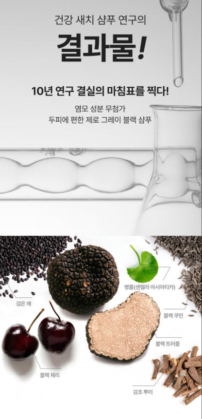 [다이소] 모다모다 제로그레이 블랙샴푸 기획세트
