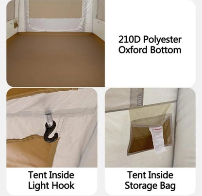 [중고] TENDA NATUREHIKE ANGO AIR CNH23ZP12002 3P / 3 ORANG CAMPING - QUICKSAND GOLD