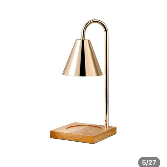 [중고] Candle Warmer Lampu Meja Kantor / Kamar / Hias Elektrik (Gold 타입)