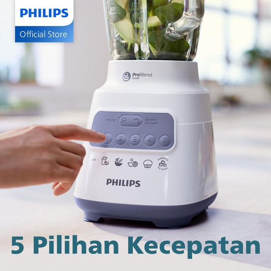 [중고] Philips Blender 5000 Series 2L Glass - Lavender HR2222/00, blender juicer, blender serbaguna, blender terbaik, blender bumbu philips