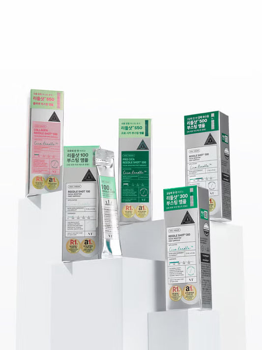[다이소] BEST VT 리들샷 100 페이셜 부스팅 퍼스트 앰플 2ml*6개입 /  BEST VT Riddle Shot 100 Facial Boosting First Ampoule (2ml × 6 pcs)