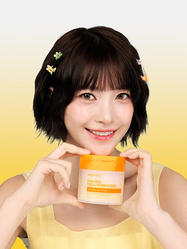 [다이소] BEST 메디필 비타민 멜라 토닝 패드 2.0 (140ml/50매) / BEST Mediheal Vitamin Mela Toning Pad 2.0 (140ml / 50 lembar)
