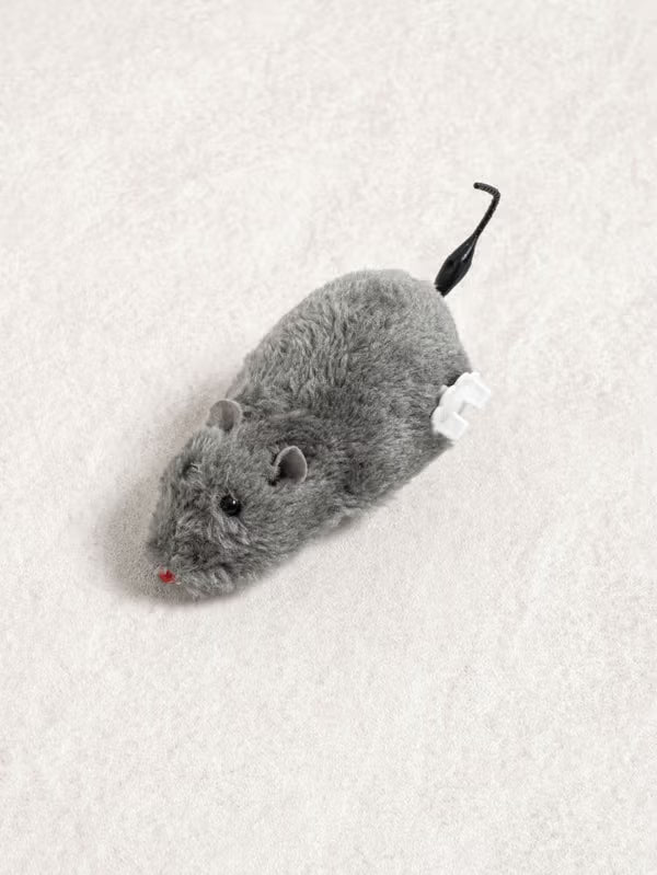 [다이소] [Pet] Mainan Tikus Pegas untuk Kucing / 🐭 [펫] 고양이용 태엽 쥐 완구