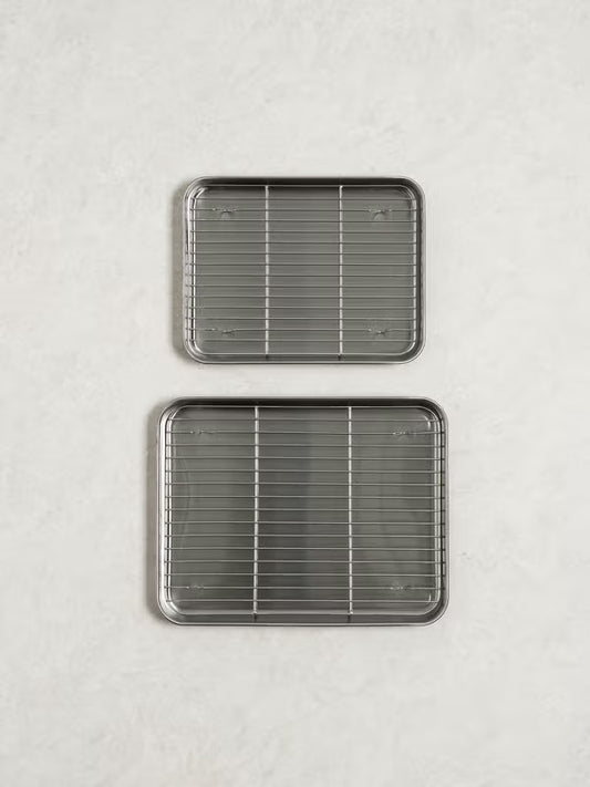 [다이소] BEST 스테인리스 바트 세트 대형 / Daiso BEST Set Wadah Stainless Steel (Ukuran Besar)