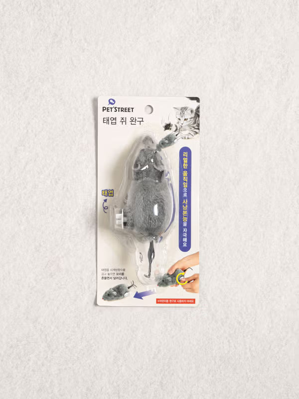 [다이소] [Pet] Mainan Tikus Pegas untuk Kucing / 🐭 [펫] 고양이용 태엽 쥐 완구