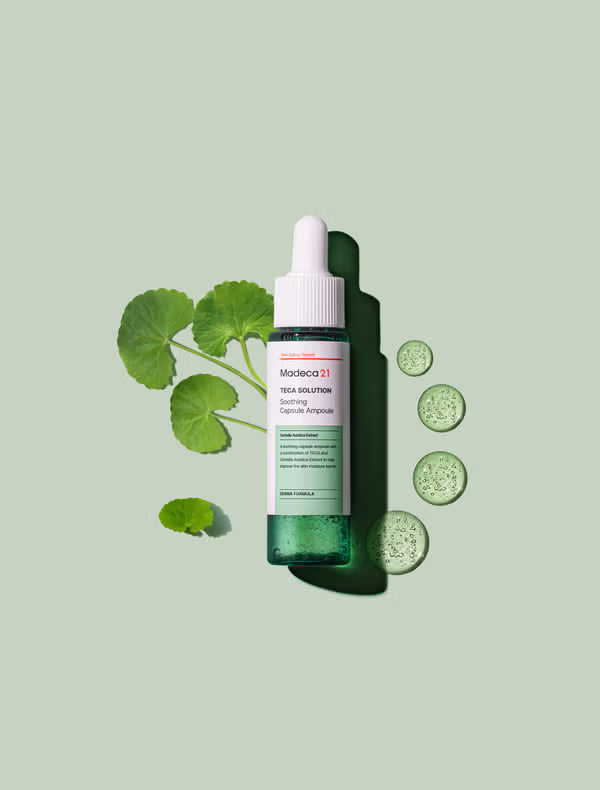 [다이소] BEST 마데카21 테카 솔루션 수딩 캡슐 앰플 30 ml / BEST Madeca21 Teca Solution Soothing Capsule Ampoule 30ml