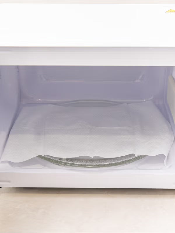 [다이소] BEST 전자레인지 클리너 (4매입) / Daiso BEST Microwave Cleaner (4 lembar)