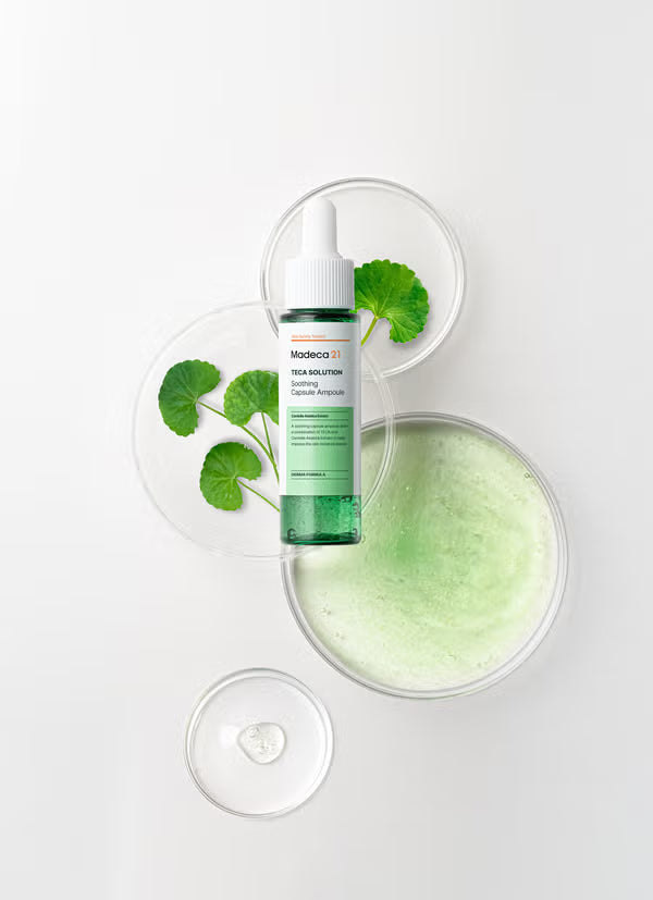 [다이소] BEST 마데카21 테카 솔루션 수딩 캡슐 앰플 30 ml / BEST Madeca21 Teca Solution Soothing Capsule Ampoule 30ml