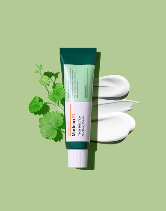 [다이소] BEST 마데카21 테카 솔루션 수딩 크림 50 ml / BEST Madeca21 Teca Solution Soothing Cream 50ml