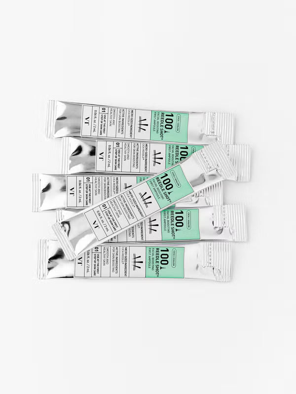 [다이소] BEST VT 리들샷 100 페이셜 부스팅 퍼스트 앰플 2ml*6개입 /  BEST VT Riddle Shot 100 Facial Boosting First Ampoule (2ml × 6 pcs)